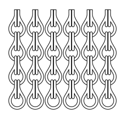 rideau MC standard rideau chainette MC standard